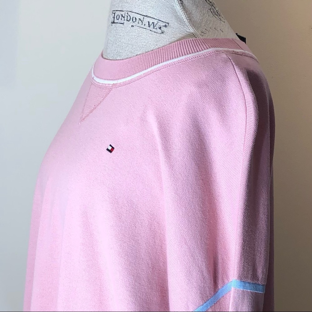 Tommy Hilfiger Women’s Pink Casual Sweater Sz XXL - Picture 6 of 9